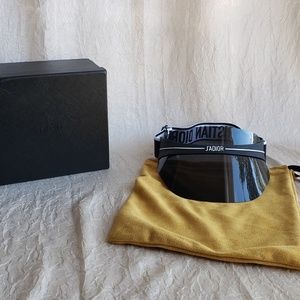 Christian Dior Club 1 Visor Black with Box